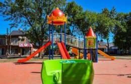 Renovaron la plaza del barrio Altos de José C. Paz