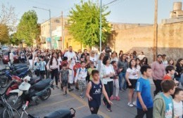 San Francisco de Asís: nutrida procesión acompañó al Patrono de Rojas