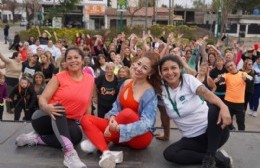 Merlo: finalizó la "Jornada Fitness" en el Parque de la Unidad Nacional de Libertad