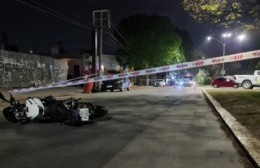 General Rodríguez: moto y auto chocaron en un cruce peligroso del centro
