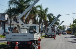 José C. Paz: se colocaron las nuevas luminarias Led