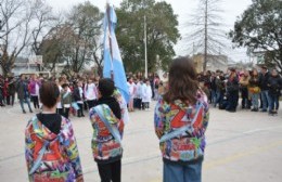 General Rodríguez: se realizó la promesa de lealtad a la bandera en la Escuela Primaria número 17