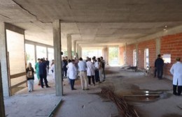 San Miguel: avanzan las obras en el Hospital Larcade