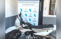 Un detenido con una moto robada que iba a vender en Pilar